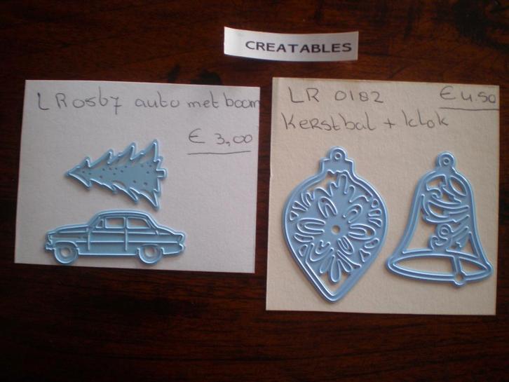 Snijmallen Marianne Design CREATABLES, Hobby en Vrije tijd, Kaarten | Zelf maken, Zo goed als nieuw, Pons of Mal, Kerst, Ophalen of Verzenden