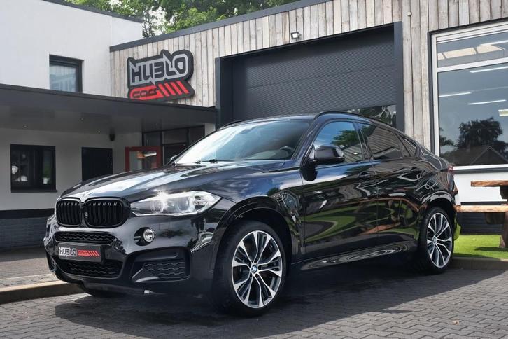 BMW X6 xDrive50i M-Sport, AC Schnitzer uitlaat! (bj 2018), Auto's, BMW, Bedrijf, Te koop, X6, ABS, Achteruitrijcamera, Airbags
