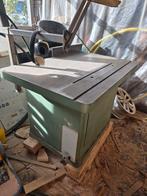 Zware industriële zaagtafel / cirkelzaag, Doe-het-zelf en Verbouw, Gereedschap | Zaagmachines, Ophalen, Gebruikt, Cirkelzaag, 70 mm of meer
