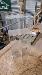 Transparant perspex kast 60x125 cm (6 vakken), Ophalen, Met plank(en), Kunststof, Gebruikt