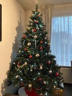 Kunstkerstboom met ledverlichting 210m, Diversen, Ophalen, Zo goed als nieuw