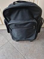 Zwarte Trolley Rugzak, Sieraden, Tassen en Uiterlijk, Koffers, Overige materialen, 50 tot 60 cm, Ophalen of Verzenden, Zo goed als nieuw
