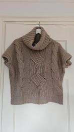 Beige trui met korte mouw van Benetton, maat M, Kleding | Dames, Maat 38/40 (M), Benetton, Beige, Ophalen of Verzenden