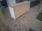 Meubel set  wit/krijtachtig  met beuken kleur, Ophalen, Gebruikt, 25 tot 50 cm