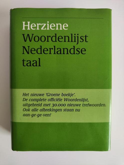 Herziene Woordenlijst Nederlandse taal, Boeken, Woordenboeken, Gelezen, Nederlands, Overige uitgevers, Ophalen of Verzenden