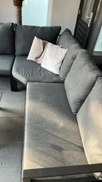 Luxe Aluminium Loungeset - 5 Zitplaatsen, Tuin en Terras, Ophalen, 5 zitplaatsen, Aluminium, Zo goed als nieuw