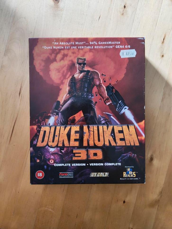 Duke Nukem 3D - Klassieker!, Spelcomputers en Games, Games | Pc, Gebruikt, Shooter, 1 speler, Vanaf 18 jaar, Ophalen of Verzenden