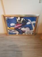 Groot reproductie schilderij herman brood, Antiek en Kunst, Kunst | Schilderijen | Modern, Ophalen