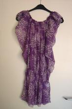 Nieuw! Heerlijk luchtige zijden tuniek KIWI L-XL snazzeys, Verzenden, Paars, Maat 42/44 (L), Nieuw