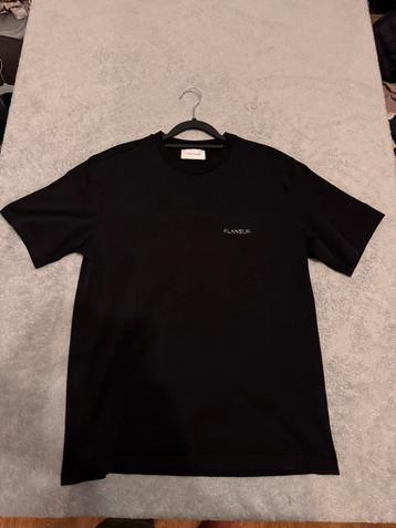 Flâneur Signature T-shirt Zwart Maat S beschikbaar voor biedingen