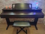 Yamaha Clavinova CLP-153S – Gratis bezorging! + Kruk, Ophalen, Gebruikt, Bruin, Digitaal