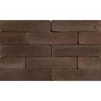 Steenstrip rood geel bruin zwart bont retro vintage voorraad, Ophalen, Nieuw, Bakstenen
