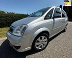 Opel Meriva 1.6-16V Temptation Automaat, Airco, Cruise C., T, 65 €/maand, Gebruikt, Zwart, 4 cilinders