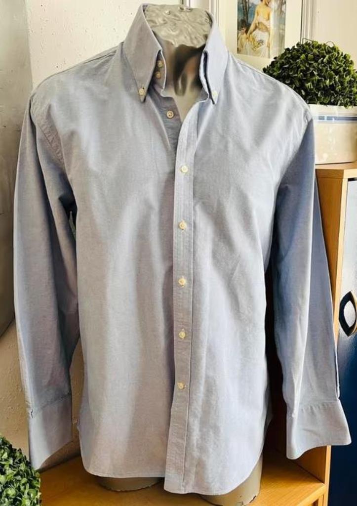 Alessandro Mancini overhemd maat 42[DM], Kleding | Heren, Overhemden, Zo goed als nieuw, Halswijdte 41/42 (L), Blauw, Ophalen of Verzenden
