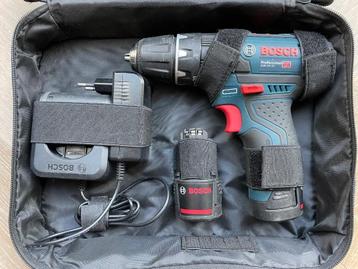 Bosch professional GSB 12V-15 nauwelijks gebruikt beschikbaar voor biedingen