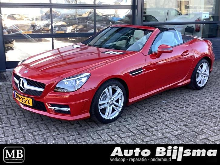Mercedes SLK-klasse 200 AMG pakket, Panorama dak, lederen be, Auto's, Mercedes-Benz, Bedrijf, Te koop, SLK, ABS, Airbags, Airconditioning