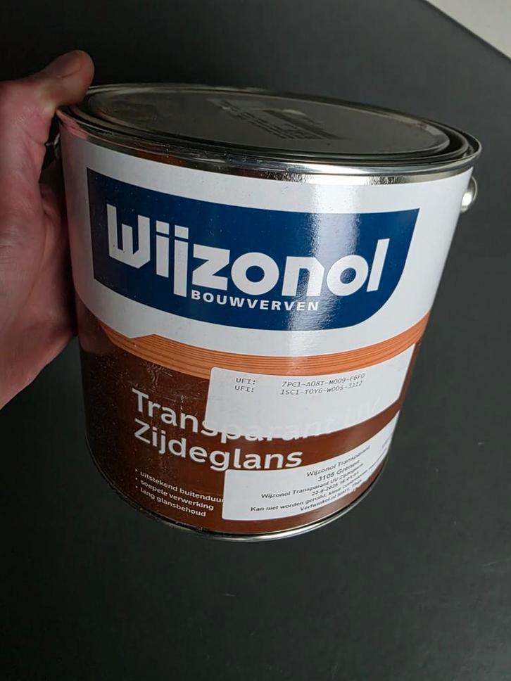 wijzenol buitenbeits. terpatine basis, Doe-het-zelf en Verbouw, Verf, Beits en Lak, Nieuw, Verf, Minder dan 5 liter, Ophalen of Verzenden