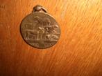 antieke bronzen honden medaille, Ophalen of Verzenden, Overige materialen