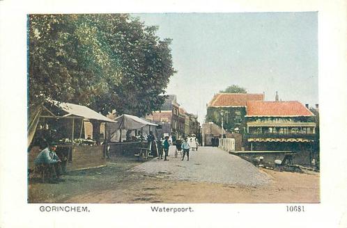 (379-216-017) Gorinchem Waterpoort, Verzamelen, Ansichtkaarten | Nederland, Zuid-Holland, Verzenden