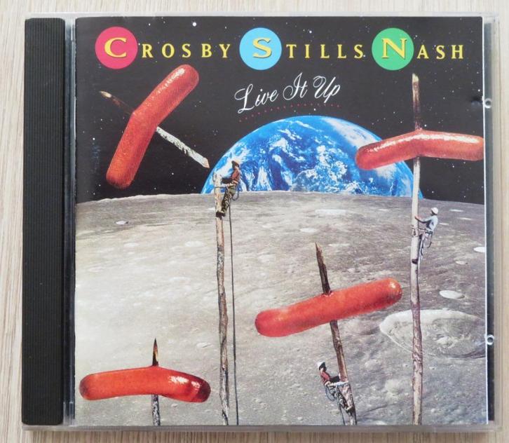 Cd Crosby Stills & Nash: Live it up, Cd's en Dvd's, Cd's | Pop, Zo goed als nieuw, 2000 tot heden, Ophalen of Verzenden