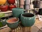 Super mooie geglazuurde potten