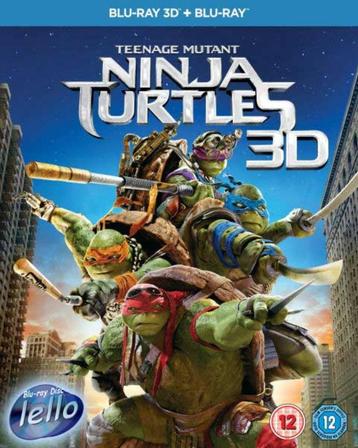 Blu-ray 3D: Teenage Mutant Ninja Turtles (2014 Megan Fox) beschikbaar voor biedingen