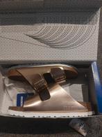 Birkenstock arizona slippers copper metallic 37 nieuw, Kleding | Dames, Schoenen, Slippers, Overige kleuren, Nieuw, Ophalen of Verzenden