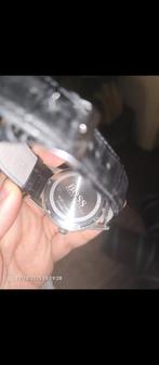 HUGO BOSS Horloge, Ophalen of Verzenden, Zo goed als nieuw, Leer