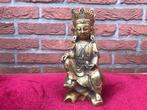 oud bronzen beeld, Boddhisattva Guanyin, Sino-Tibetaans, Ophalen of Verzenden, Brons