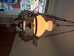 Te koop t.e.a.b brocante hanglampen, Huis en Inrichting, Lampen | Hanglampen, Ophalen, Gebruikt, Glas, Minder dan 50 cm