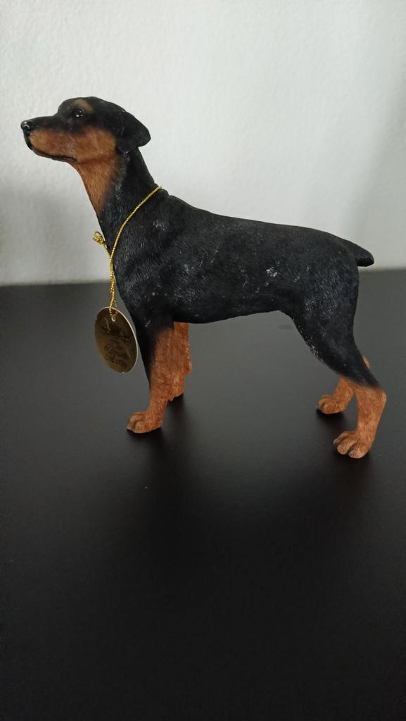 Dobermann Pinscher Beeldje, Antiek en Kunst, Kunst | Beelden en Houtsnijwerken, Ophalen