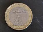 1 EURO ITALIË - Leonardo Davinci 2002 - R, Postzegels en Munten, Ophalen of Verzenden, Italië, 1 euro, Losse munt