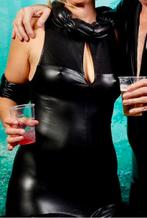 Patrice Catanzaro LatexlookJurk S/M + Armbanden, Maat 38/40 (M), Patrice Catanzaro, Zwart, Ophalen of Verzenden