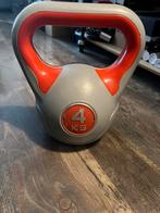 Kettlebell 4kg - Vinyl, Ophalen, Zo goed als nieuw, Kettlebell