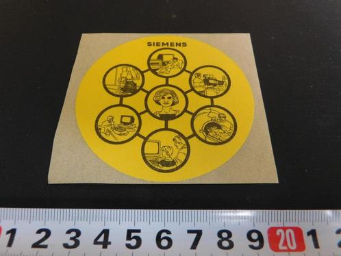 sticker SIEMENS MPA648 *, Verzamelen, Stickers, Zo goed als nieuw, Bedrijf of Vereniging, Ophalen