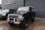 Toyota Landcruiser 2.4 Turbo Softtop Cabrio, Auto's, 1649 kg, 4 cilinders, 2800 kg, Zwart