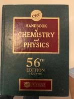 Handbook of Chemistry and Physics 56th edition, Ophalen of Verzenden, Beta, Gelezen, HBO