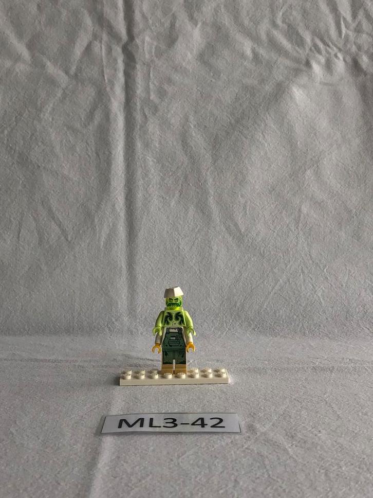 Lego Hidden Side minifiguur hs057 - Chef Enzo - ML3-42, Kinderen en Baby's, Speelgoed | Duplo en Lego, Zo goed als nieuw, Ophalen of Verzenden