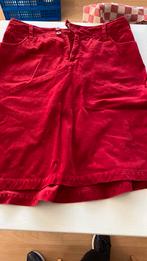 Mooie rode rib rok van Jackpot., Kleding | Dames, Rokken, Maat 38/40 (M), Ophalen of Verzenden, Zo goed als nieuw, Rood
