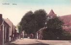 Leerbroek ca. 1910 dorpszicht Kerkweg kerk handingekleurd, Verzenden, Voor 1920, Ongelopen, Utrecht