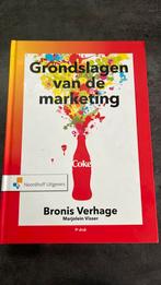 Bronis Verhage - Grondslagen van de marketing, Boeken, Ophalen of Verzenden, Zo goed als nieuw, Bronis Verhage; Marjolein Visser