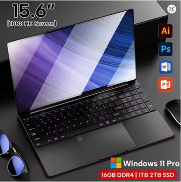 AKPAD Intel Core I7 9750H Dubbel scherm 16 inch laptop beschikbaar voor biedingen