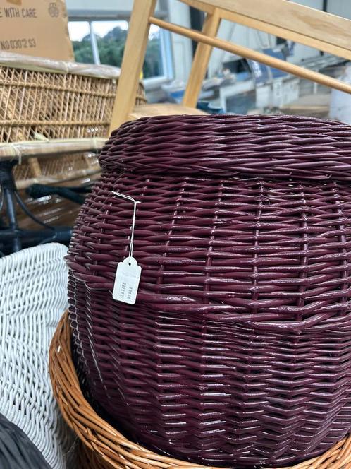 Grote partij rotan decoratie nieuw trailer vol, Huis en Inrichting, Woonaccessoires | Schalen en Manden, Nieuw, Rechthoekig, Riet