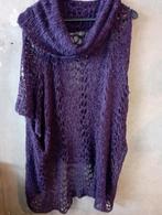Mooie gehaakte wijde trui grote kol maat 44/46, Kleding | Dames, Ophalen of Verzenden, Zo goed als nieuw, Trui of Vest