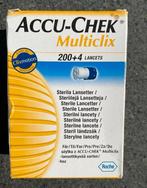 Accu-Chek Multiclix 220+4 lancets, Zo goed als nieuw, Verzenden