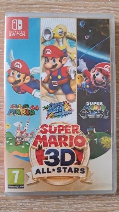 Super Mario 3D All-Stars (SEALED), Spelcomputers en Games, Games | Nintendo Switch, Zo goed als nieuw, Overige genres, 1 speler