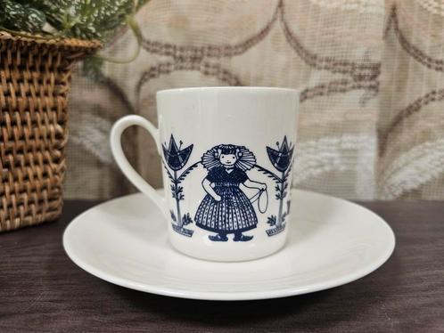 Leeuwenzegel Kop en Schotel Set -Spakenburg Middelburg, Huis en Inrichting, Keuken | Servies, Zo goed als nieuw, Kop(pen) en/of Schotel(s)