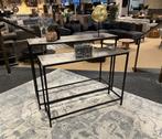 Sidetable 2-delig €149,- Nikkel Direct/Leverbaar E-1966, Huis en Inrichting, Tafels | Sidetables, Ophalen, 50 tot 100 cm, Nieuw