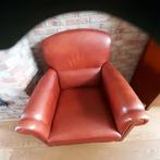 Old saddele leren fauteuil, Ophalen of Verzenden, Zo goed als nieuw