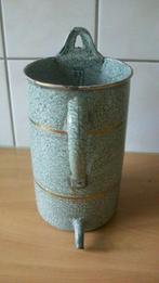 Grijsgewolkt emaille lavement, Antiek en Kunst, Antiek | Emaille, Ophalen of Verzenden